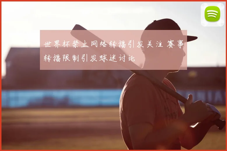 世界杯禁止网络转播引发关注 赛事转播限制引发球迷讨论